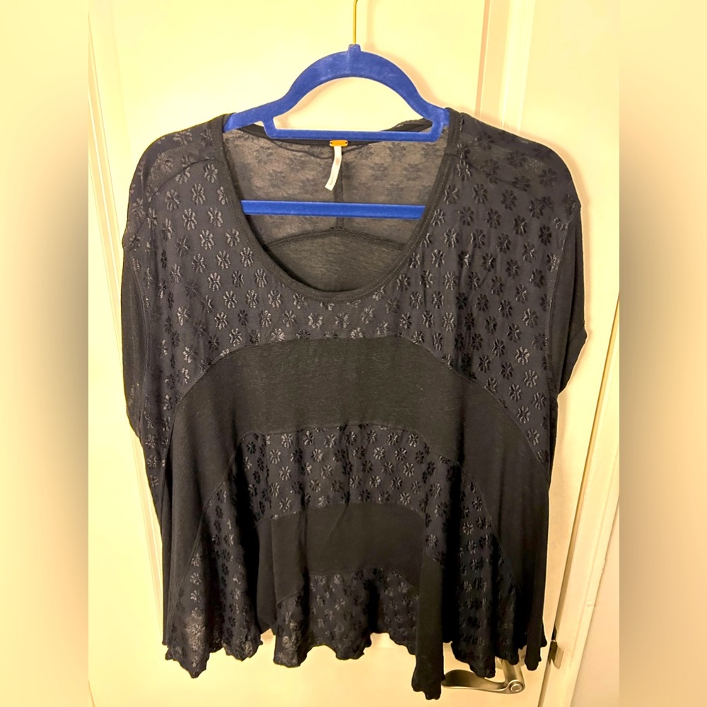 Free People painted high back top